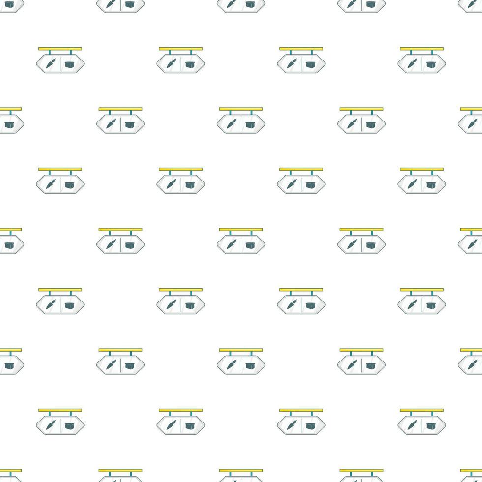 Department signs in the supermarket pattern vector