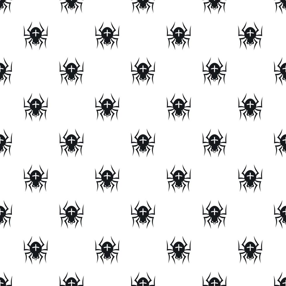 patrón de araña, estilo simple vector