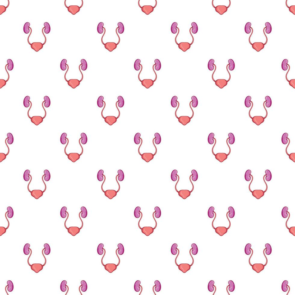Ear membranes pattern, cartoon style vector