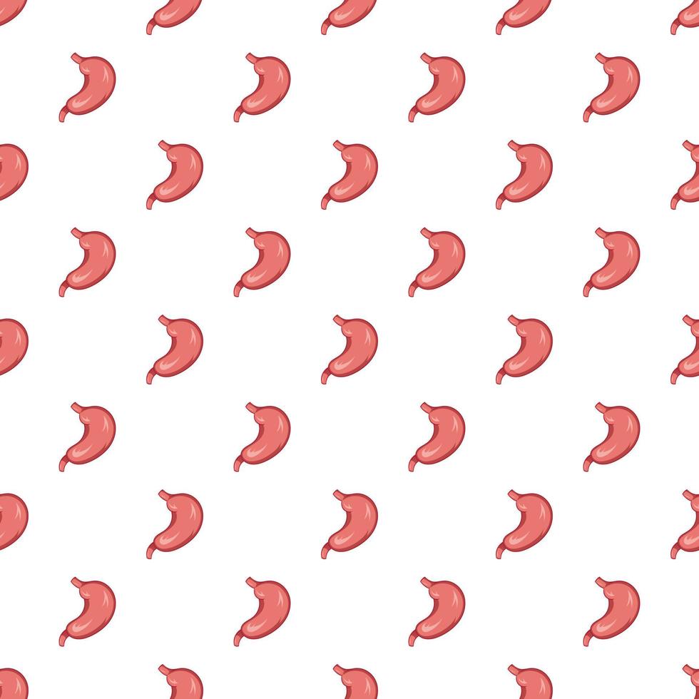 Stomach pattern, cartoon style vector