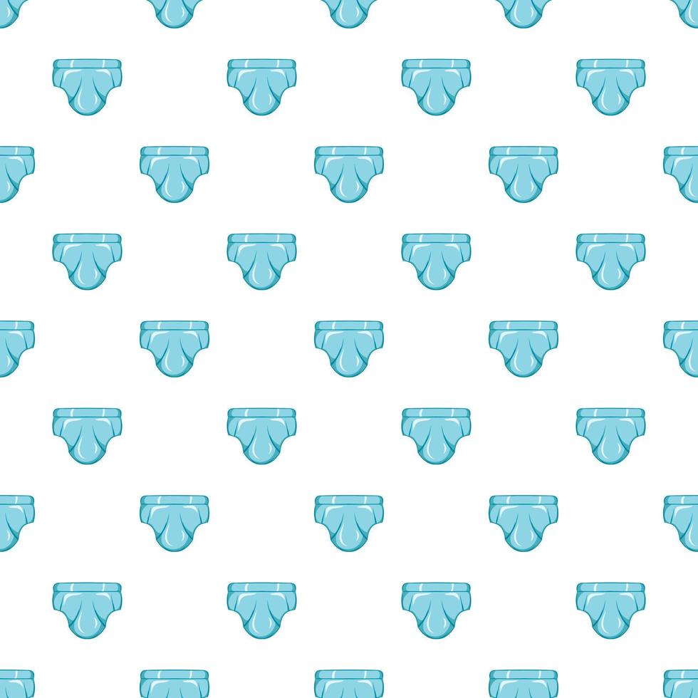 Diaper pattern, cartoon style vector