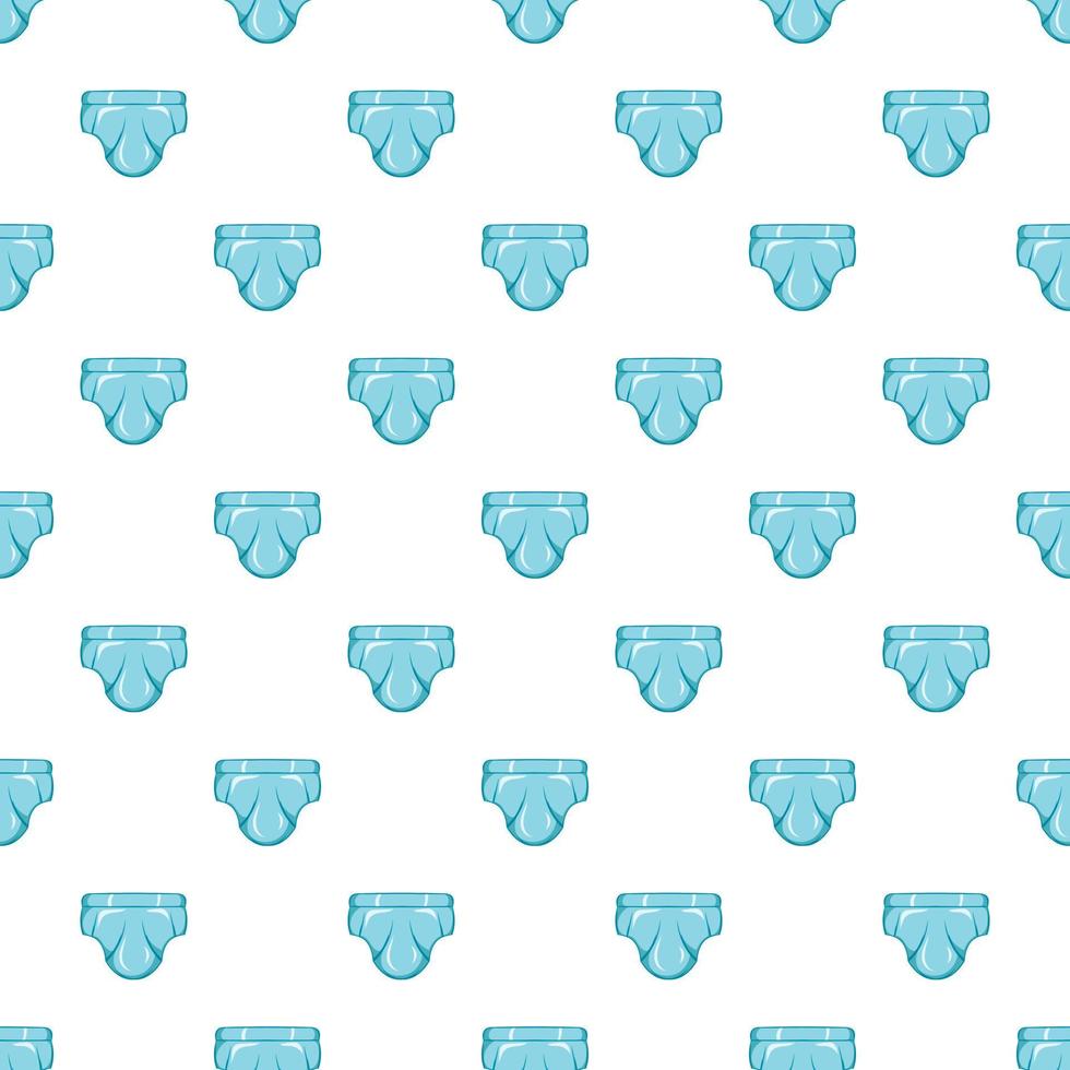 Diaper pattern, cartoon style vector