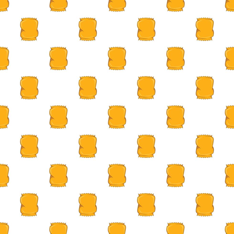 Packaging for chocolate pattern, cartoon style vector