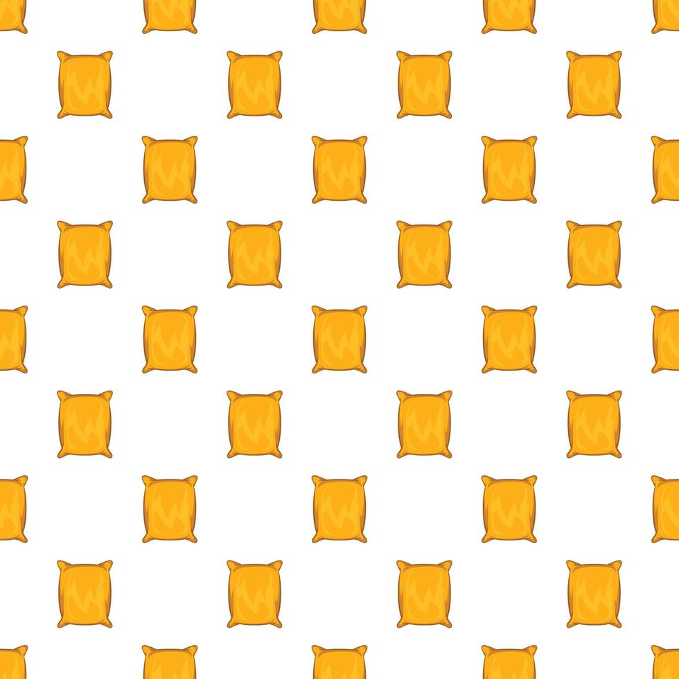 Square packing pattern, cartoon style vector