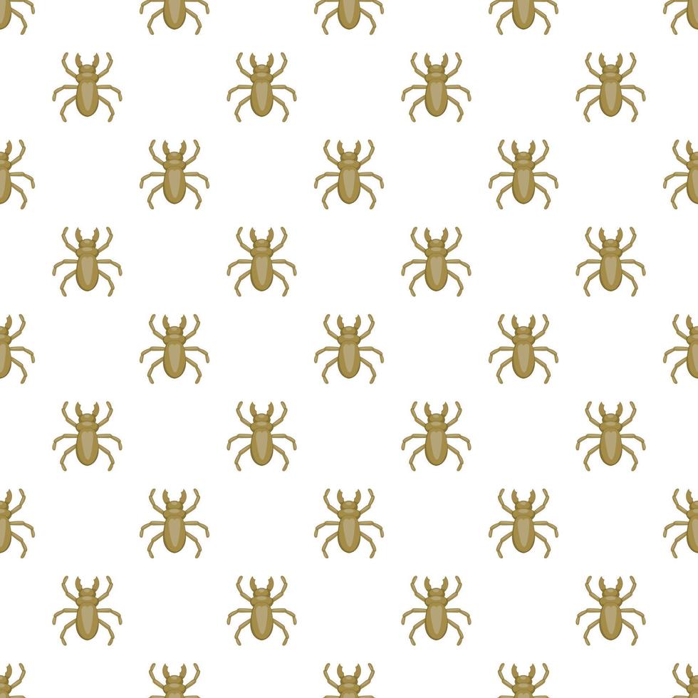 Louse pattern, cartoon style vector
