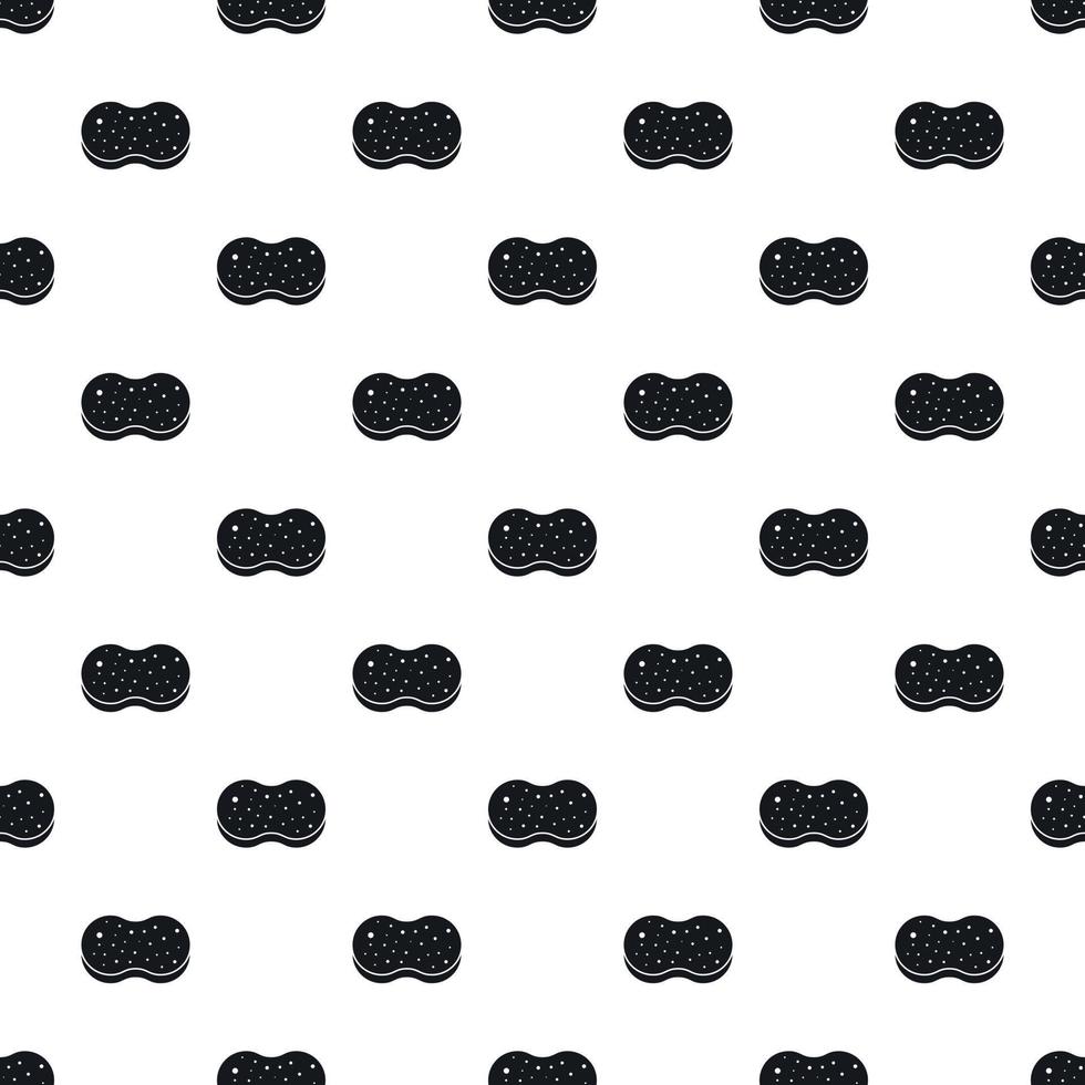 Sponge pattern, simple style vector