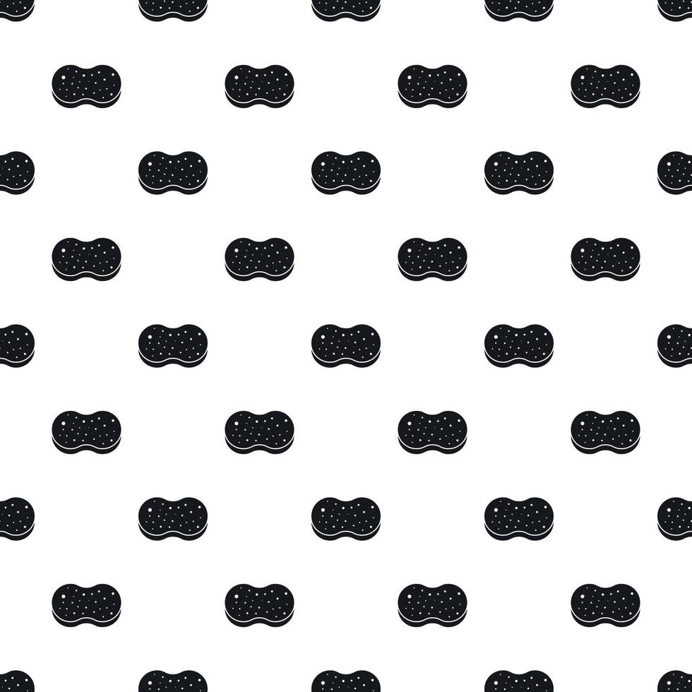 Sponge pattern, simple style vector