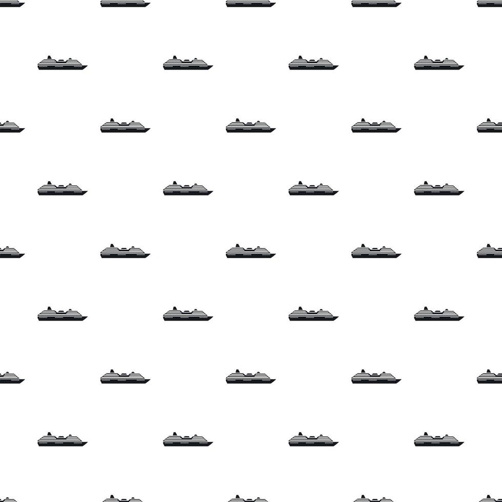 Ship pattern, simple style vector