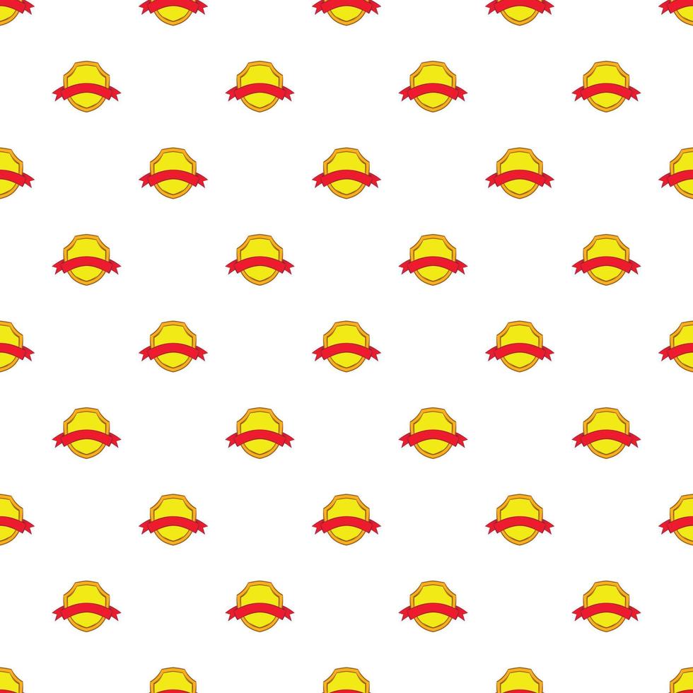 Premium quality label pattern, cartoon style vector