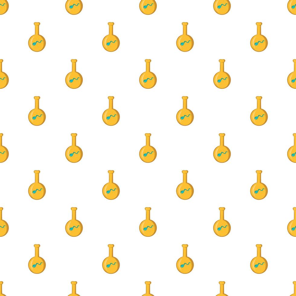 IVF pattern, cartoon style vector