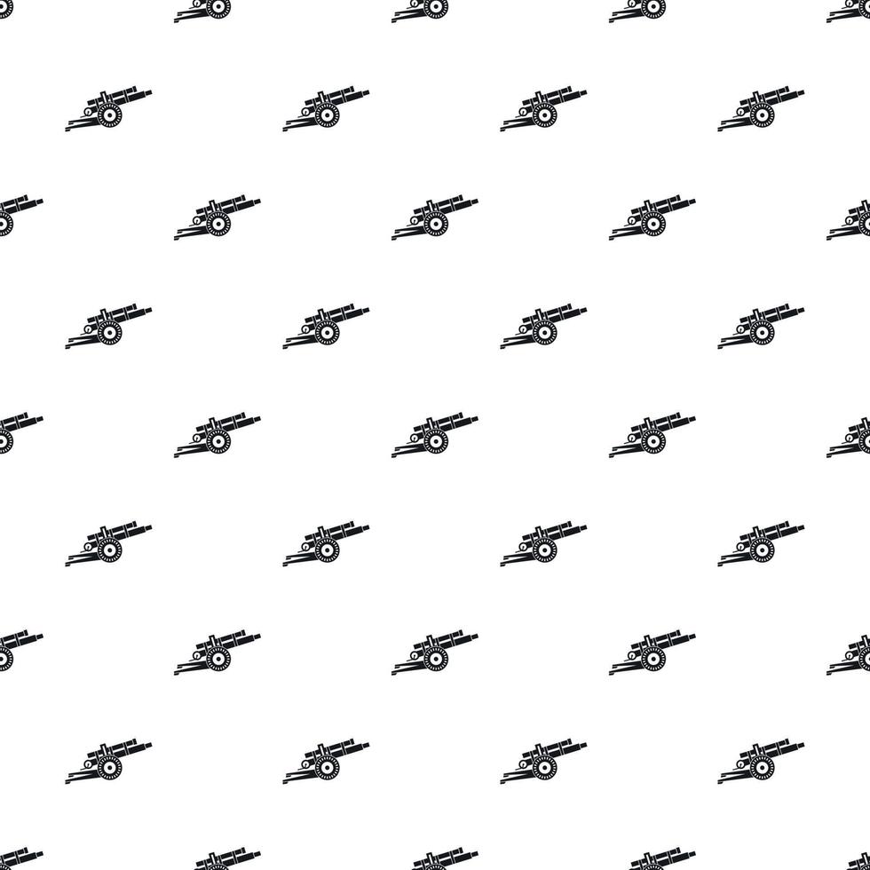 Cannon pattern, simple style vector