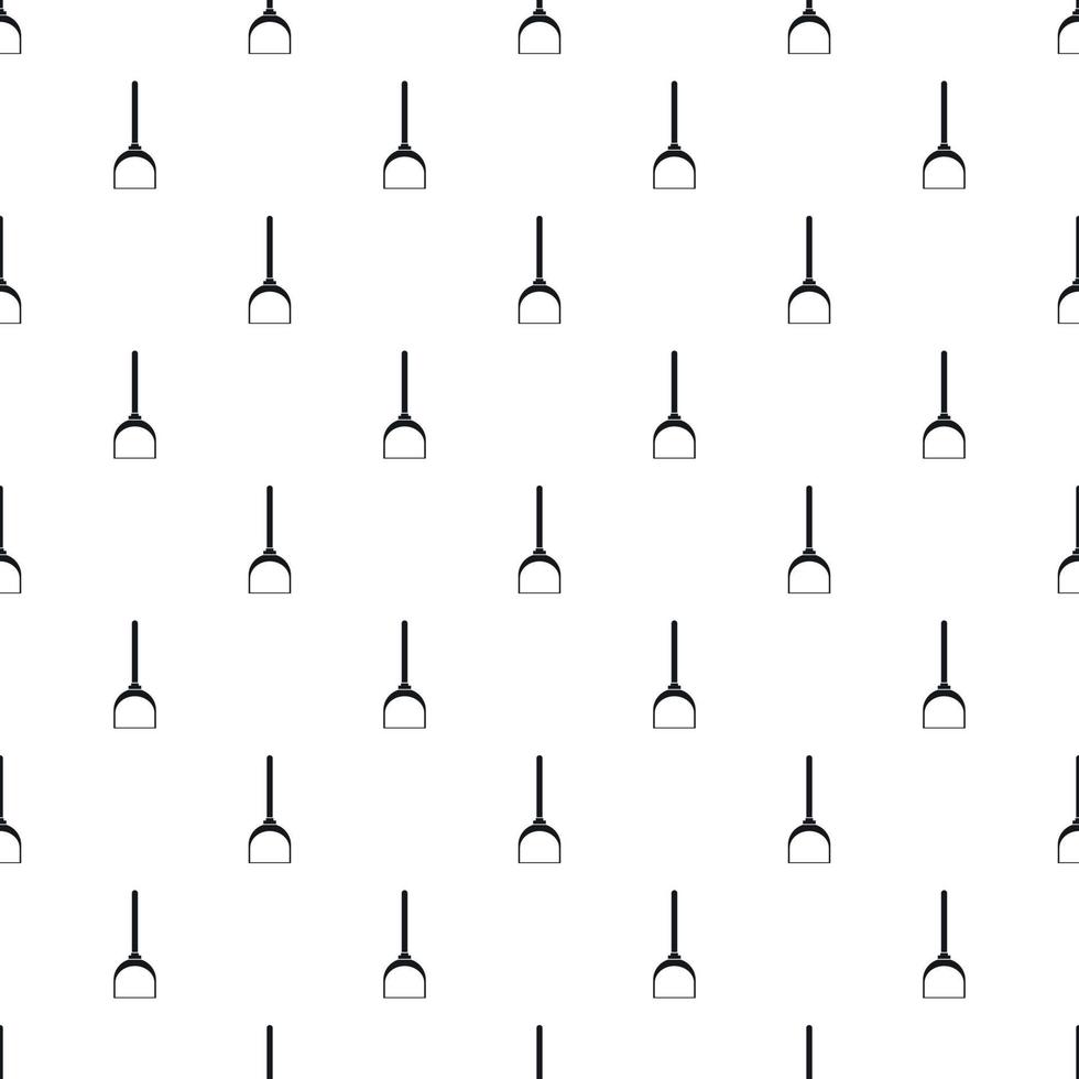 Scoop for cleaning pattern, simple style vector