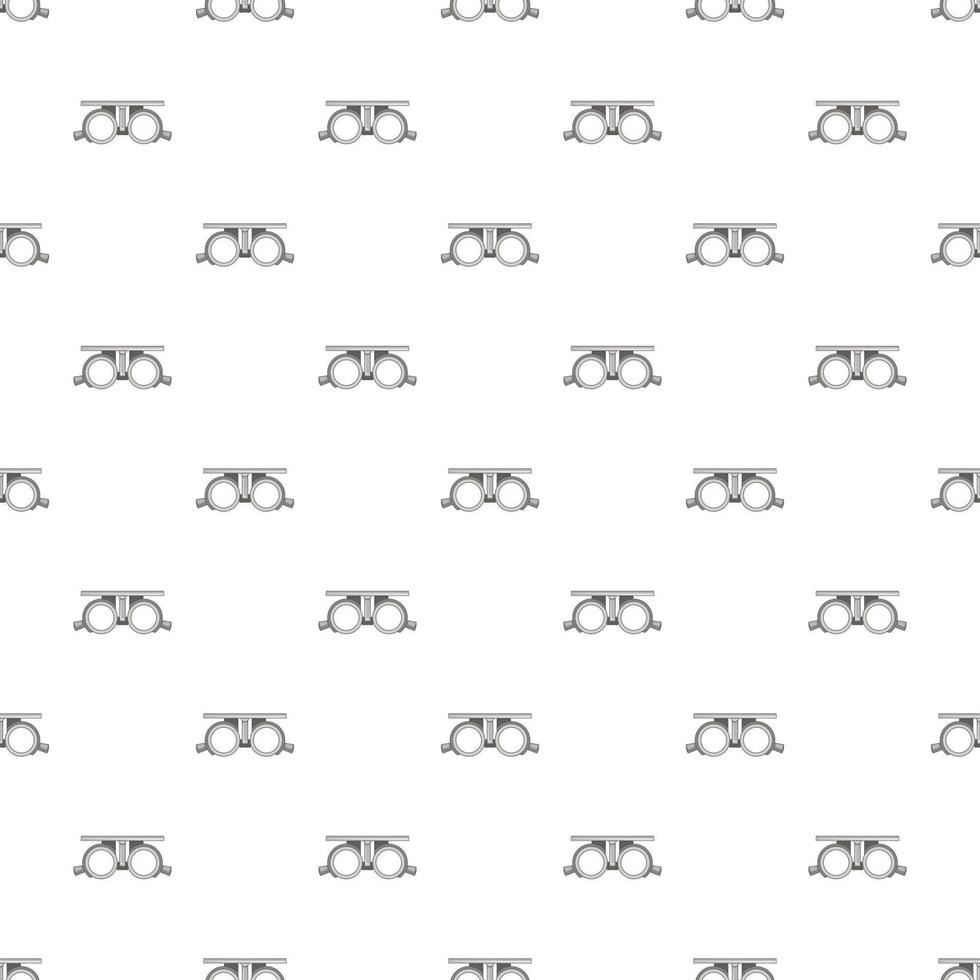 Trial frame for checking patient vision pattern vector