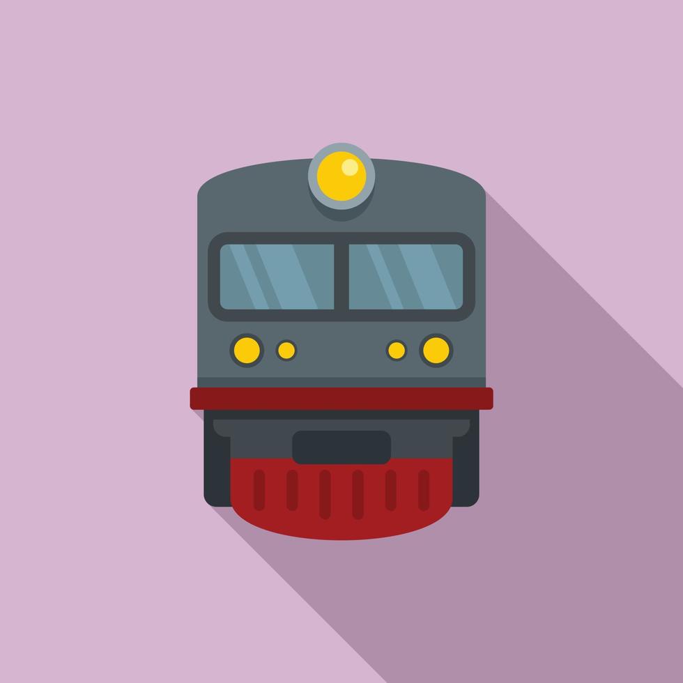 icono de tren, tipo plano vector