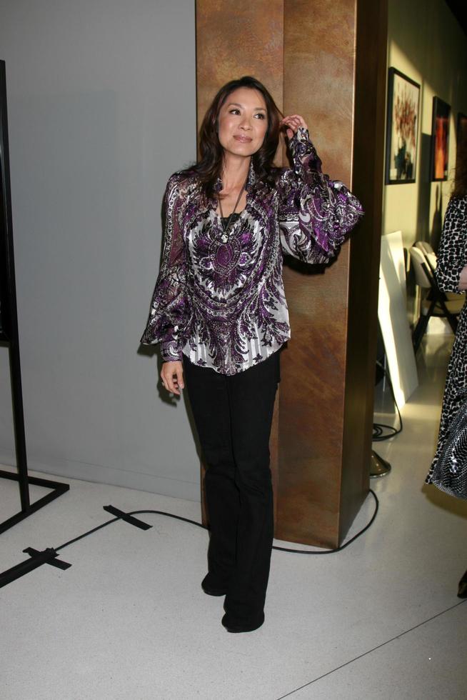 Michelle Yeoh The Children of Huang Shi LA Premiere Landmark Theaters Westwood, CA May 16, 2008 photo