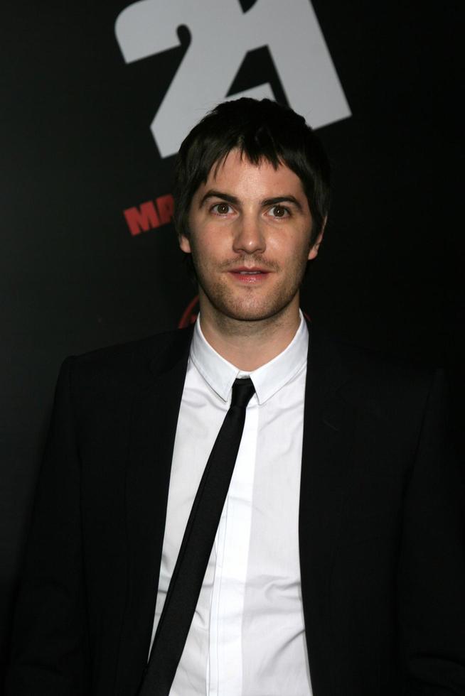 jim sturgess 21 estreno planeta hollywood hotel y casino las vegas, nv partido 12 2008 foto