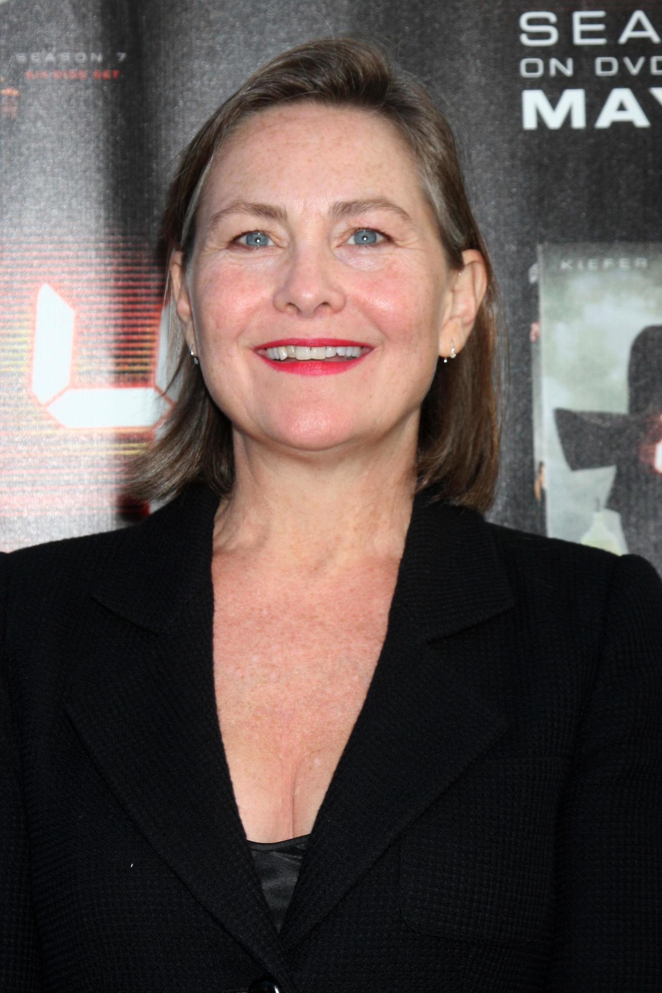 Cherry Jones arriving at the 24 Season Finale Screening Season 8,and