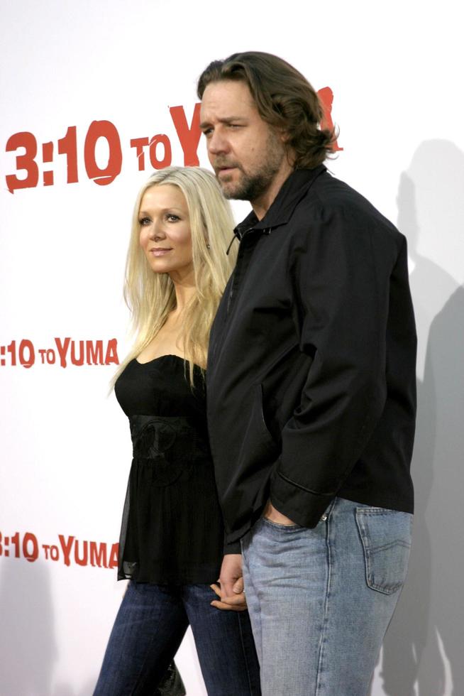 Russell Crowe and Wife Danielle 3 - 10 To Yuma Premiere Westwood, CA Aug 21, 2007 2007 photo