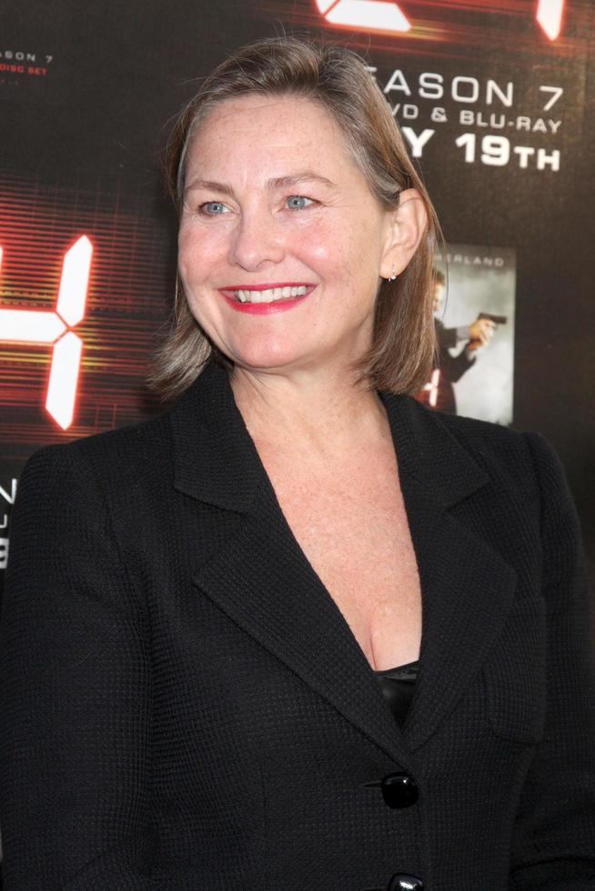 Cherry Jones arriving at the 24 Season Finale Screening Season 8,and