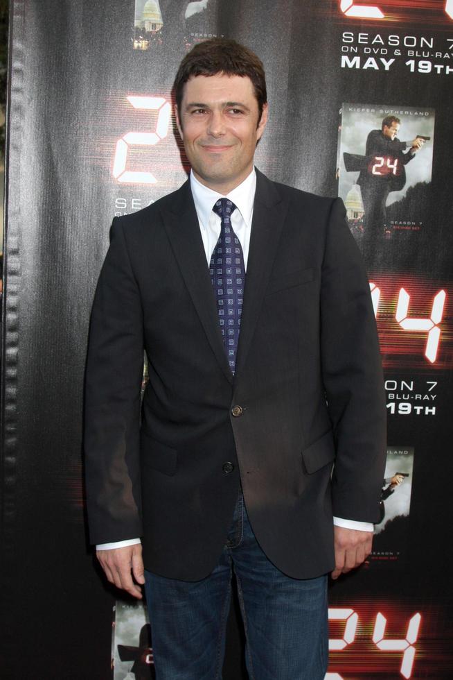 Carlos Bernard arriving at the 24 Season Finale Screening Season 8,and Season 7 DVD Release at the Wadworth Theater in Westwood,CA on May 12, 2009 photo