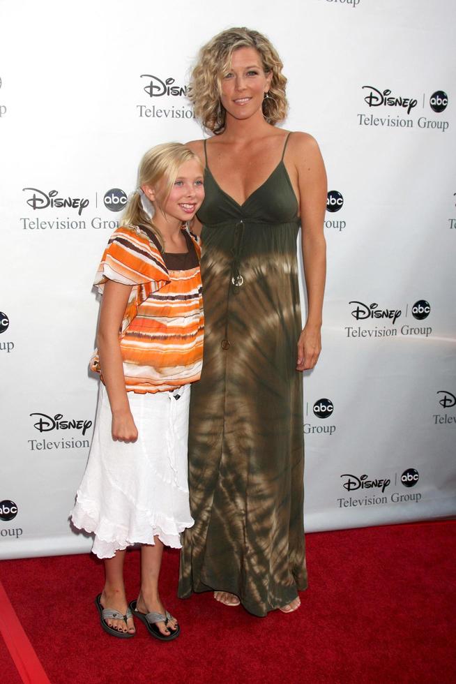 Laura Wright and Daughter Lauren Wright arriving at the ABC TV TCA Party at The Langham Huntington Hotel and Spa in Pasadena, CA on August 8, 2009 photo