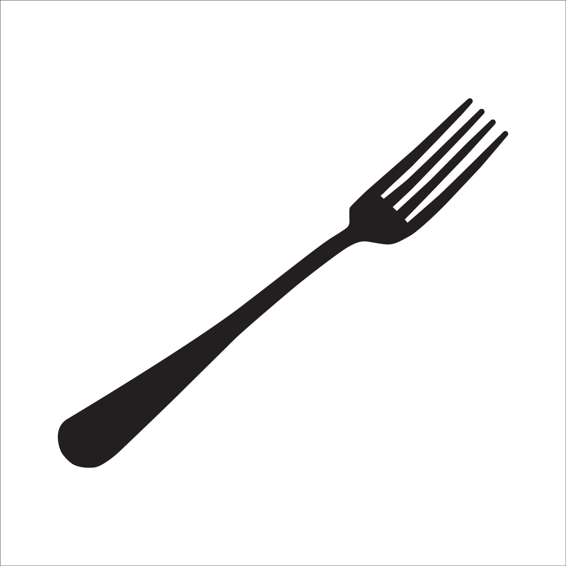 fork icon logo vector design 14703686 Vector Art at Vecteezy