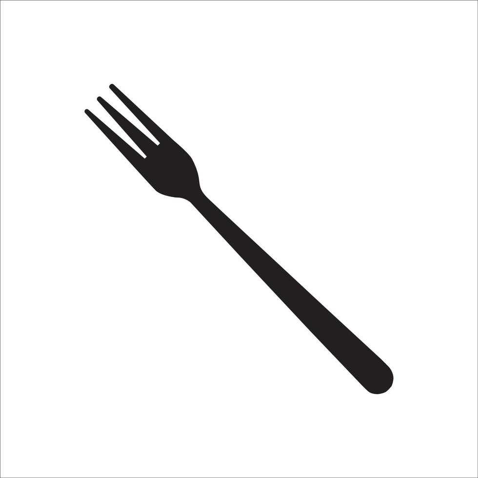 fork icon logo vector design