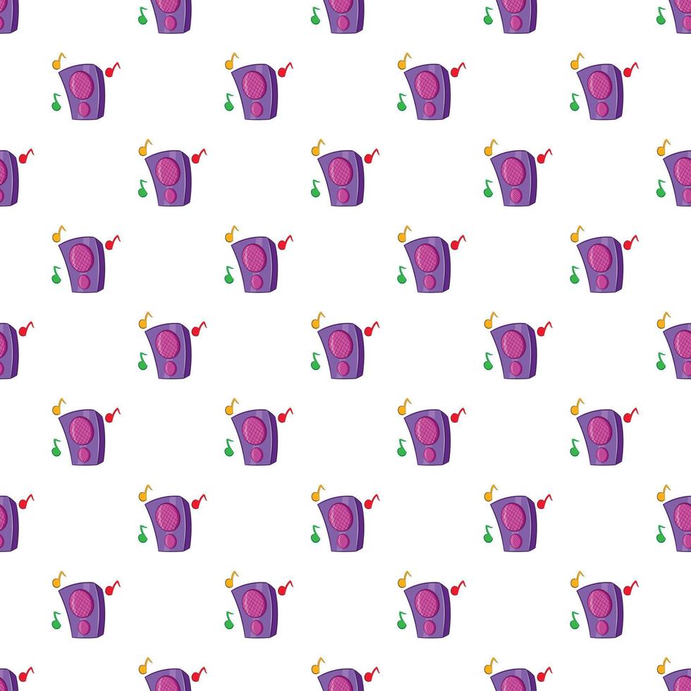 Music column pattern, cartoon style vector