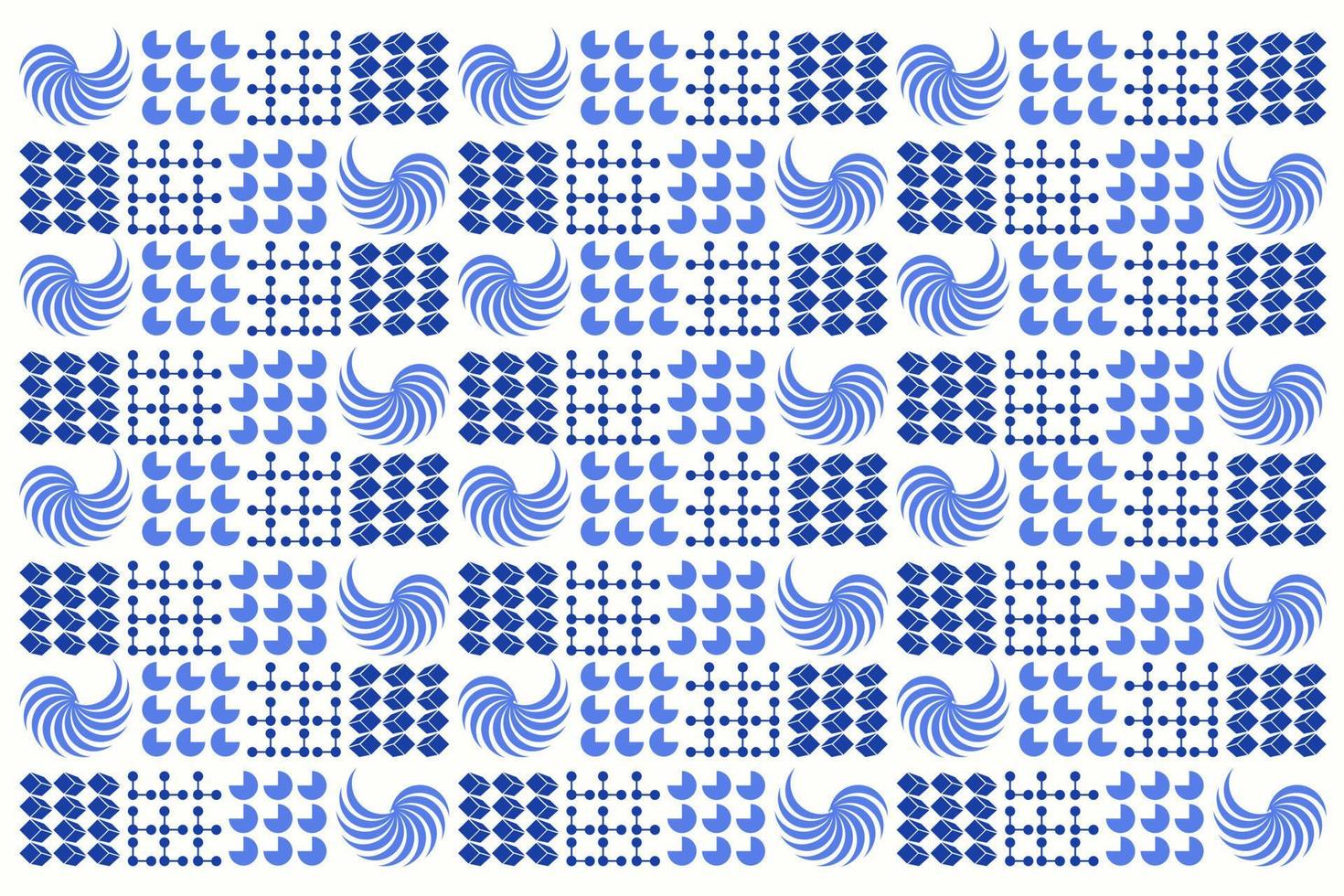 seamless pattern with circles vector