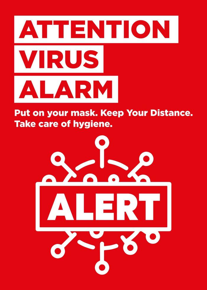 attention virus alarm vector