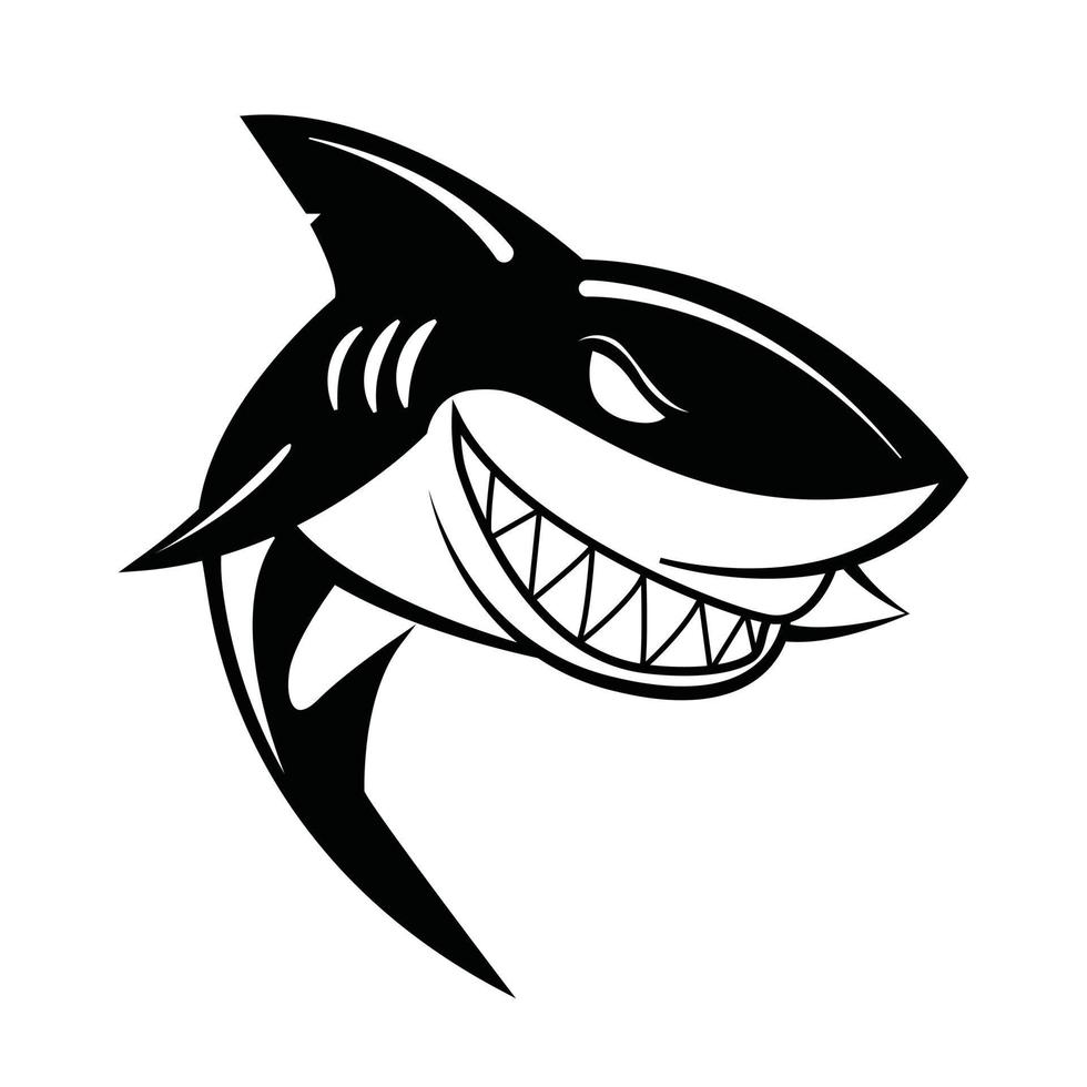 Shark Smile Vector Illustration