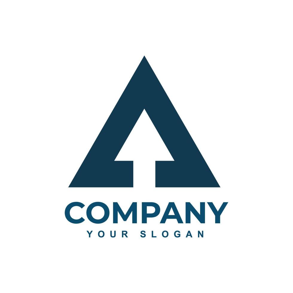 Logos with the letter a, collection vector
