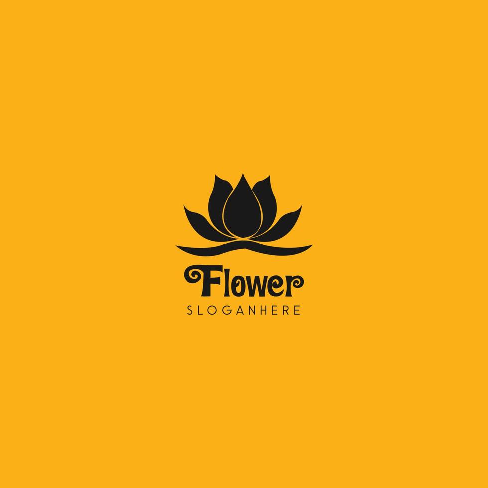 vector de logotipo floral