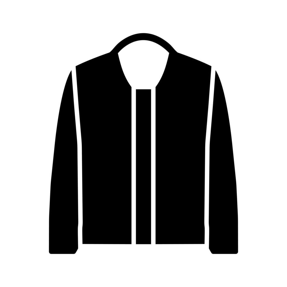 icono de vector de chaqueta