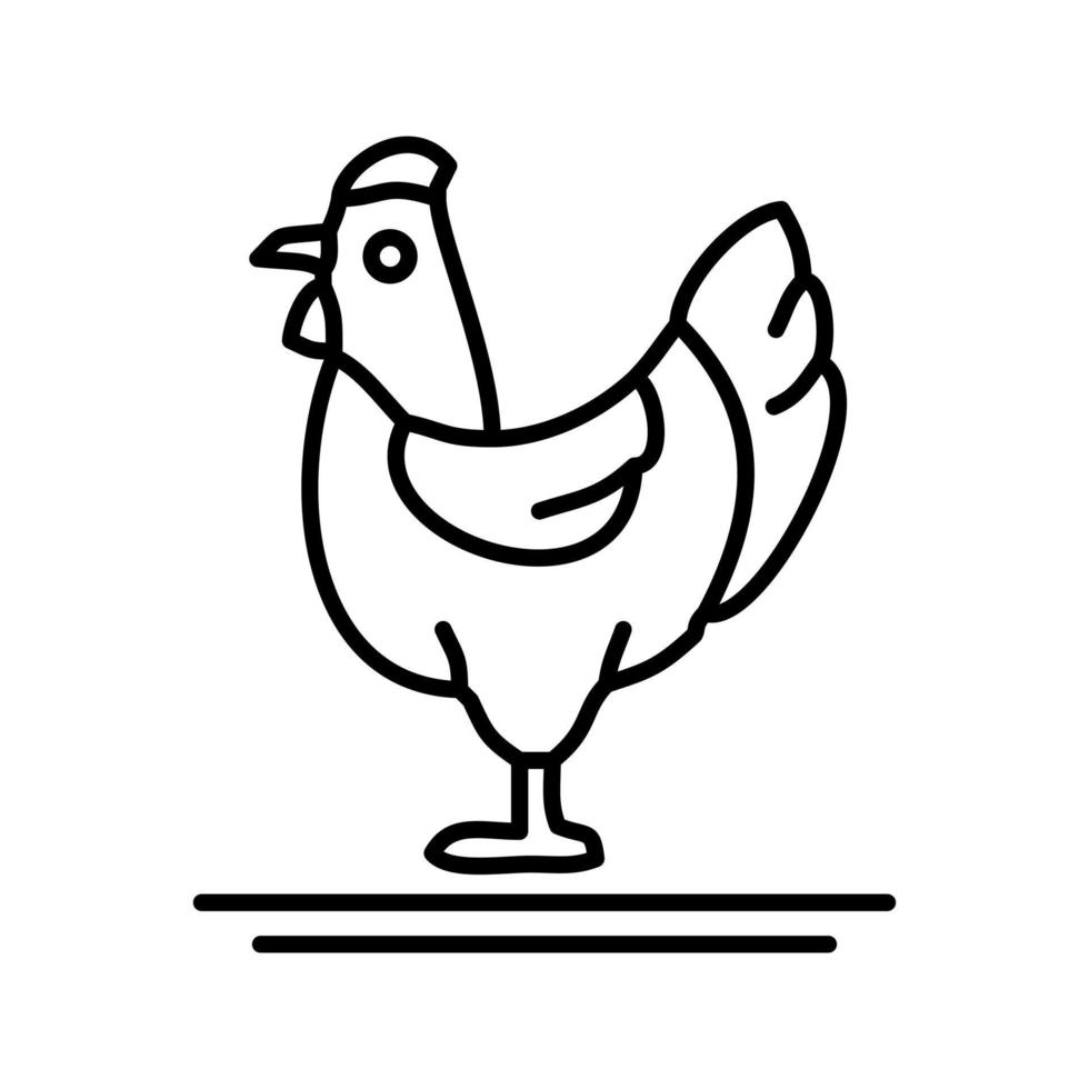 Poultry Vector Icon