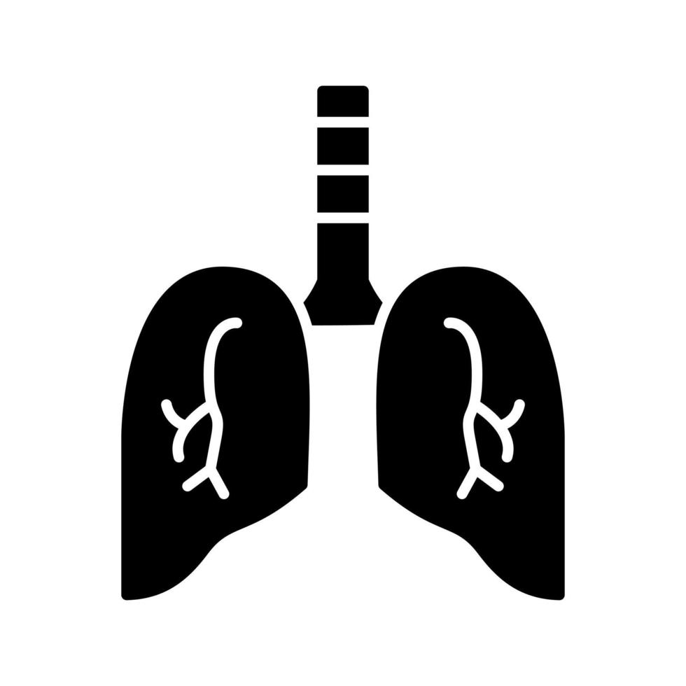 Lung Vector Icon