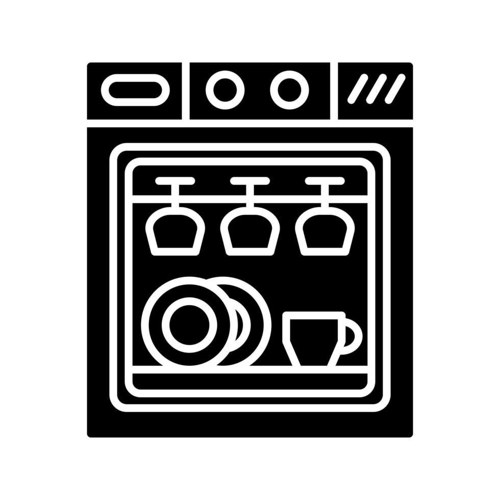 Dishwasher Vector Icon