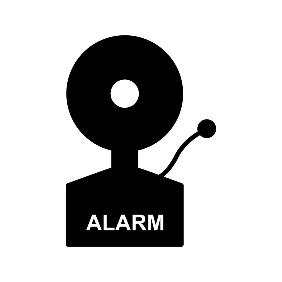 icono de vector de alarmas