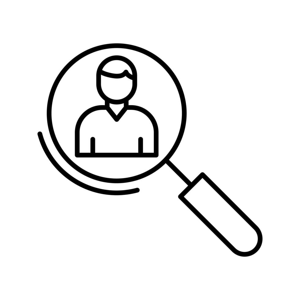 Magnifier Vector Icon 14705144 Vector Art at Vecteezy