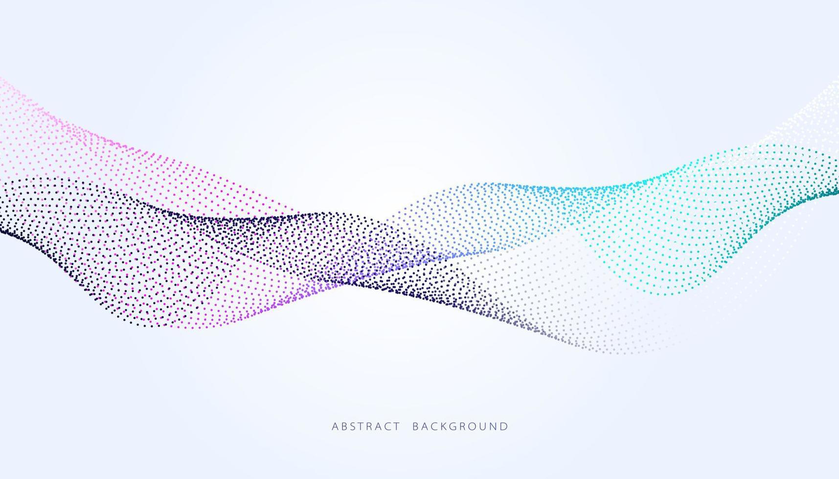 Abstract Wave Vector Beautiful lines concept technology network internet connection, particular molecular on a gray background modern futuristic.