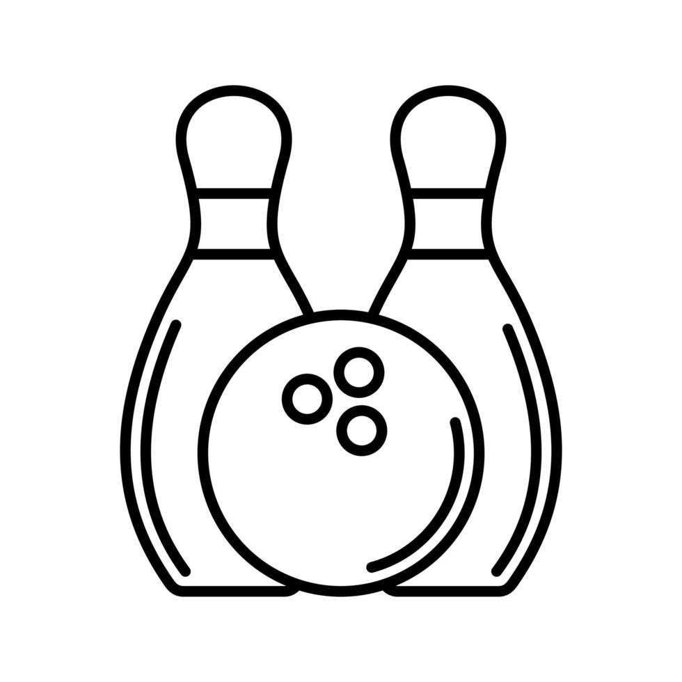 Bowling Vector Icon