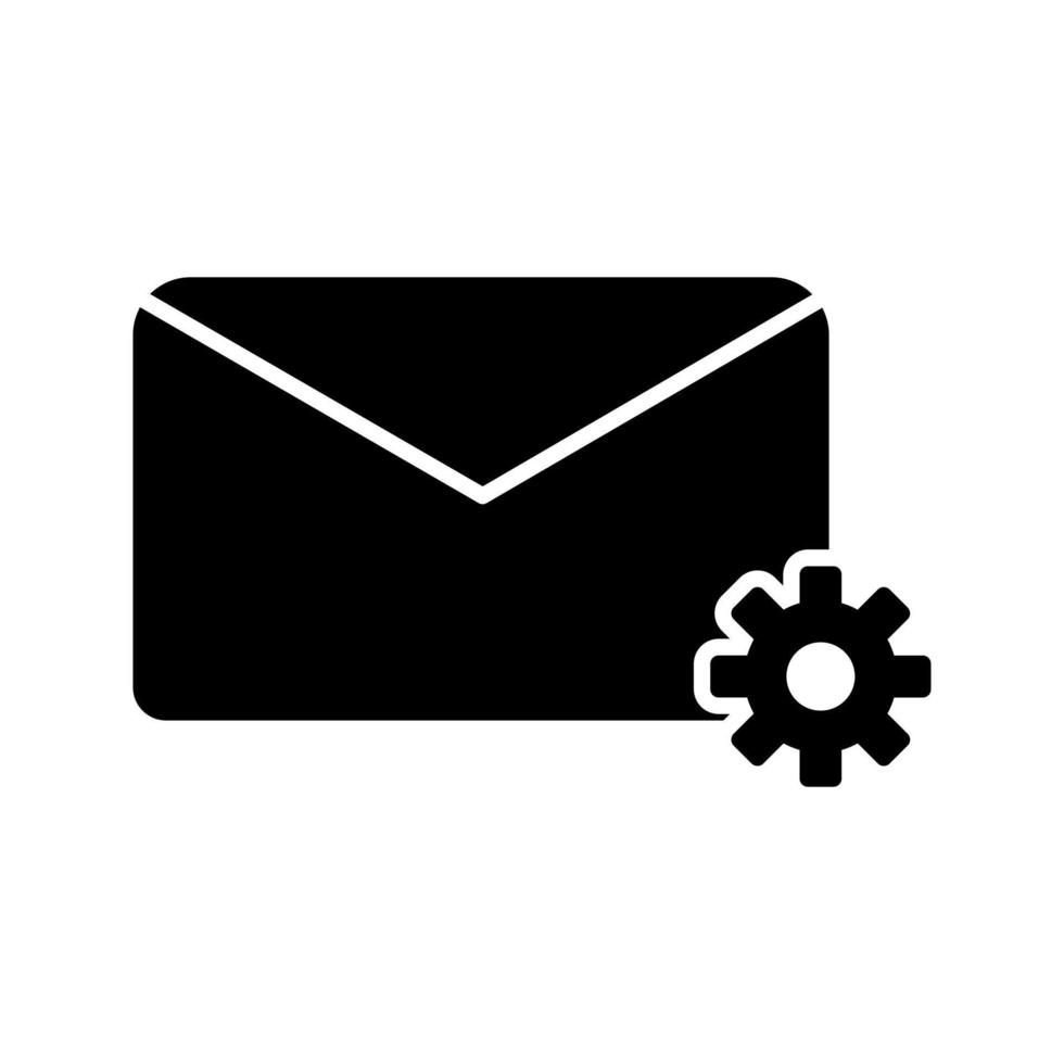 Message Settings Vector Icon