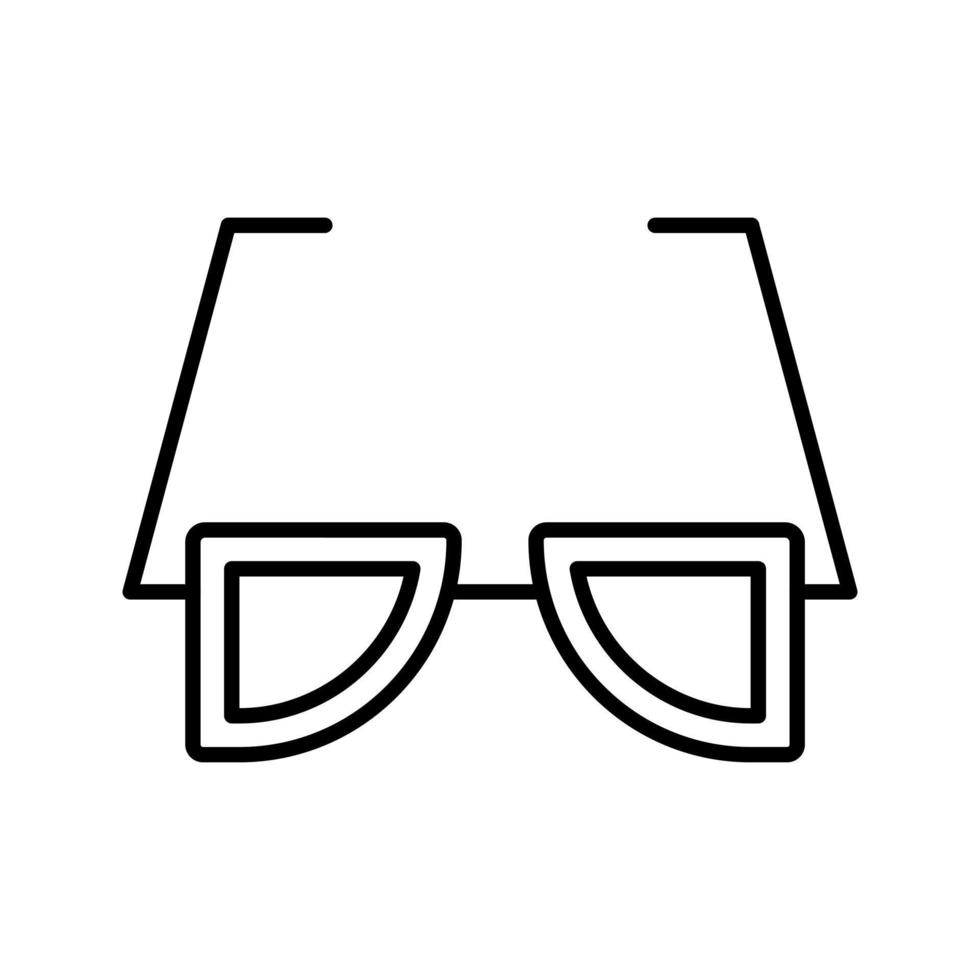 icono de vector de gafas de sol