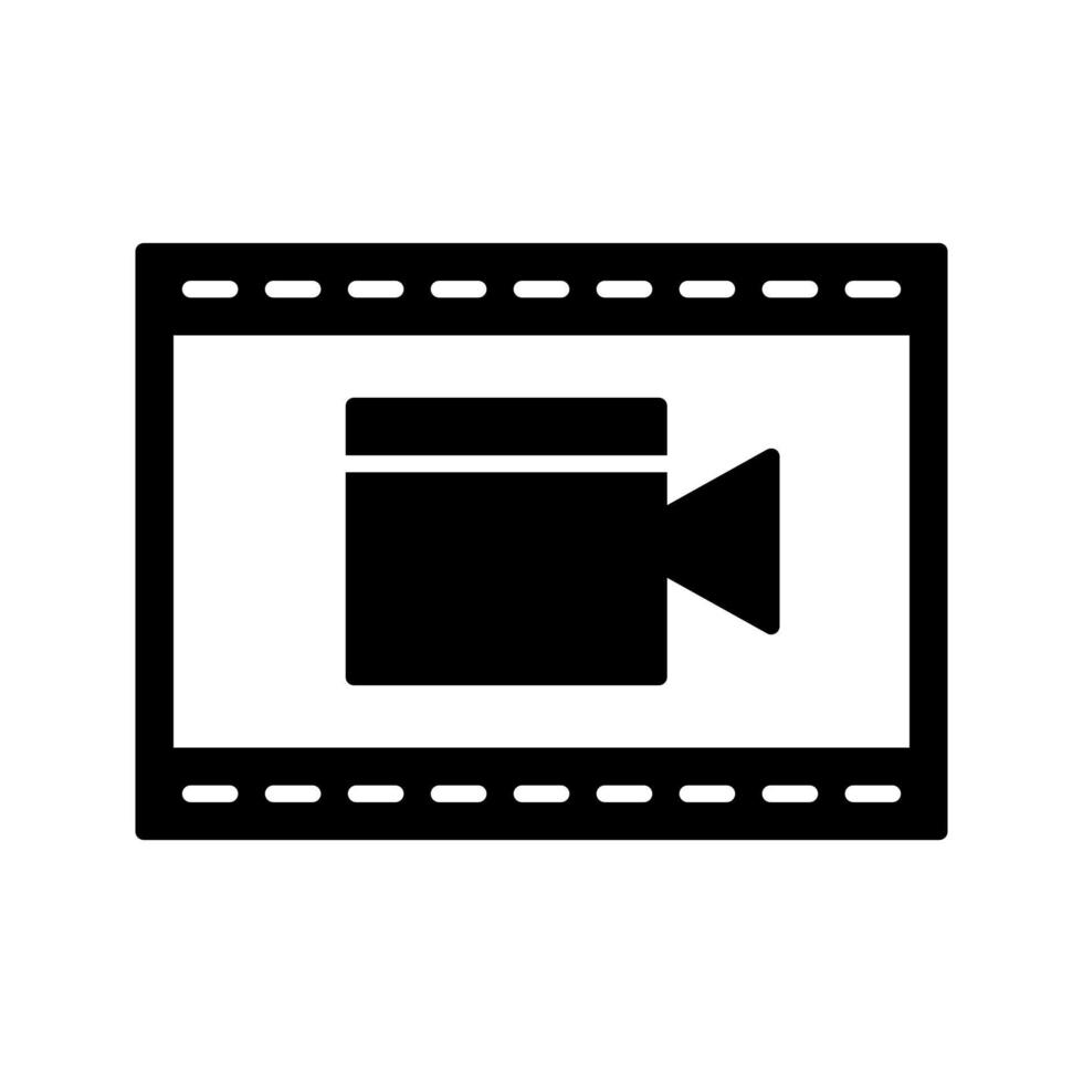 Unique Video and Animation Vector Icon