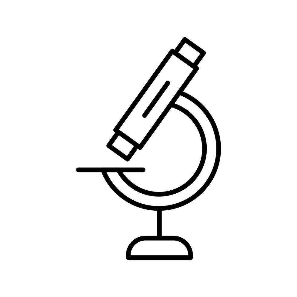 Microscope Vector Icon