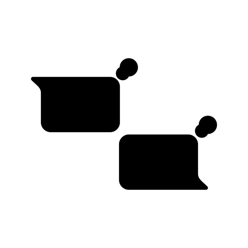 Unique Chatting Vector Icon