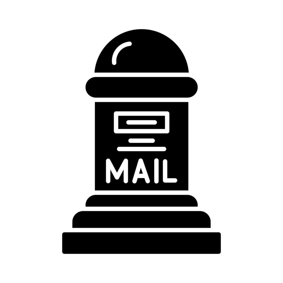 Mail Box Vector Icon