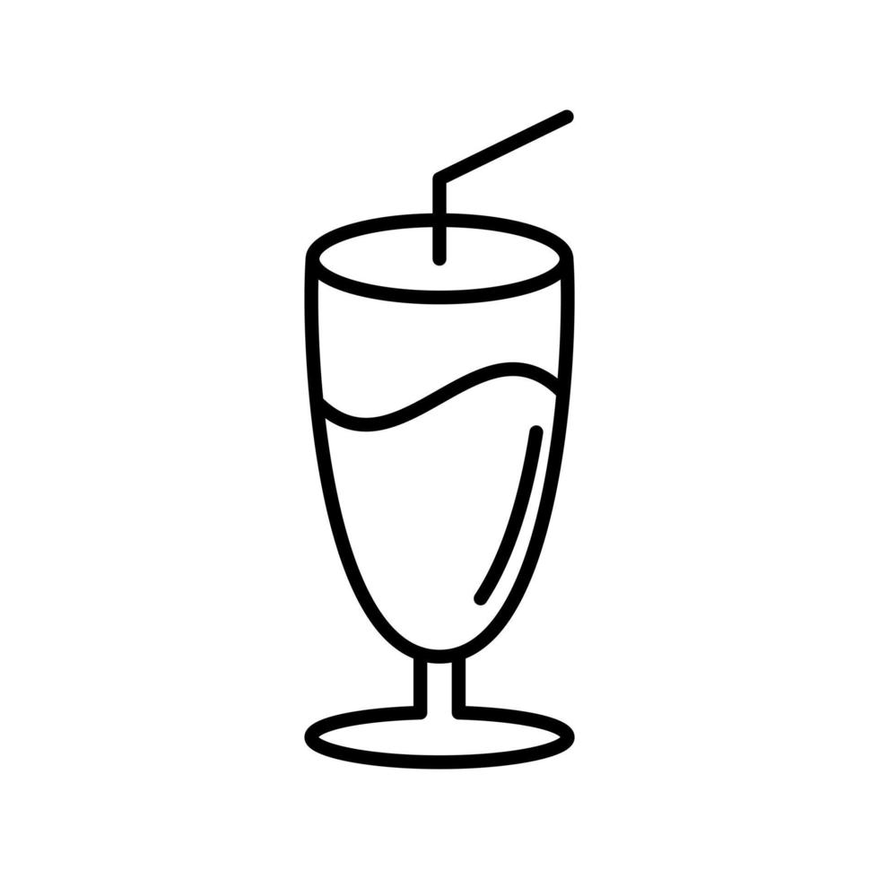 icono de vector de batido