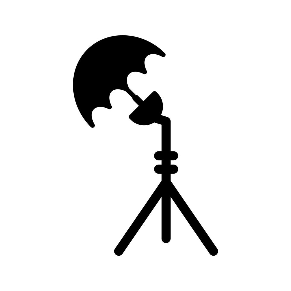 Unique Light Stand Vector Icon