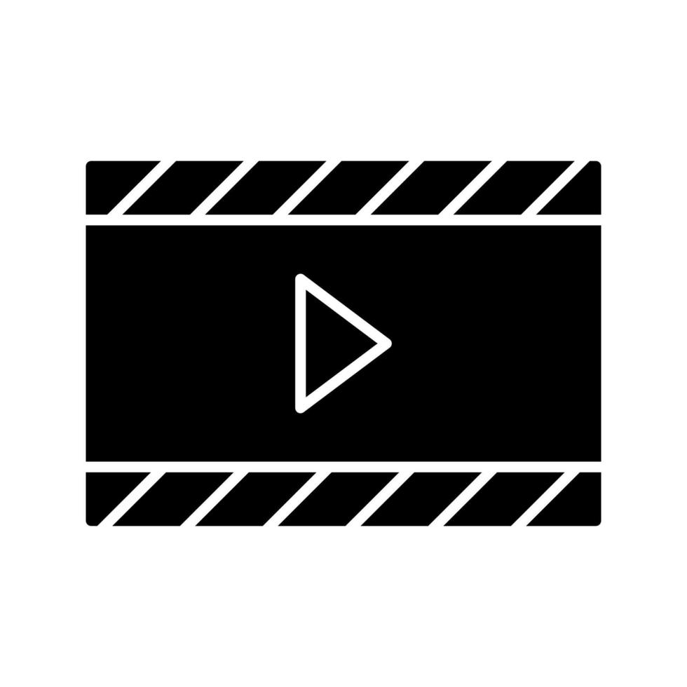 Unique Video and Animation Vector Icon
